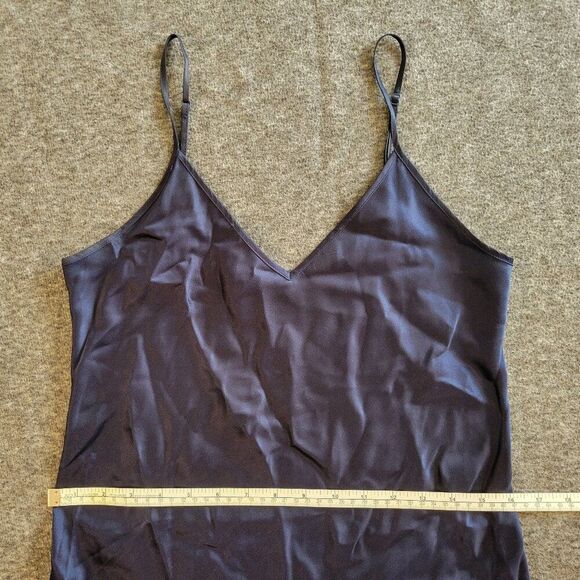 Quince Navy Blue Silk Slip Midi Dress S Spring Wedding Formal - Picture 7 of 8